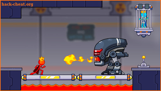 Fire and Water Stickman 2 : The Temple screenshot