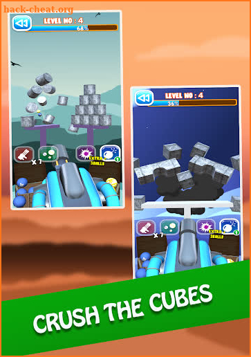 Fire Cannon: Shoot Blocks, Knock Balls 3D Game screenshot