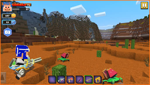 Fire Craft: 3D Pixel World screenshot