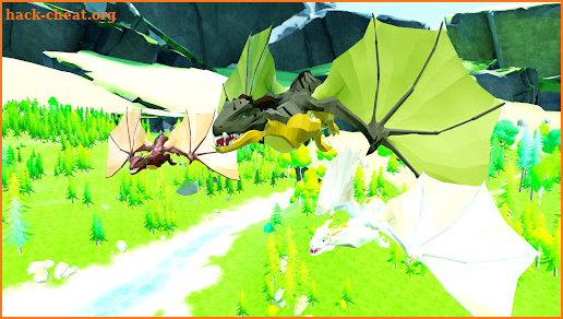 Fire Dragon Sims: 3D Hunt Game screenshot