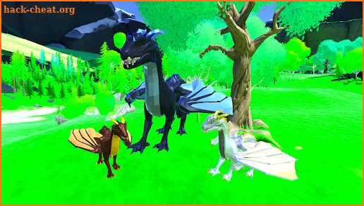 Fire Dragon Sims: 3D Hunt Game screenshot