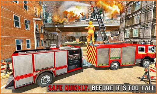 Fire Engine Truck Driving : Emergency Response screenshot