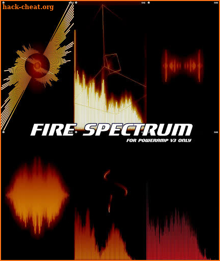 FIRE POWERAMP VISUALIZATION screenshot