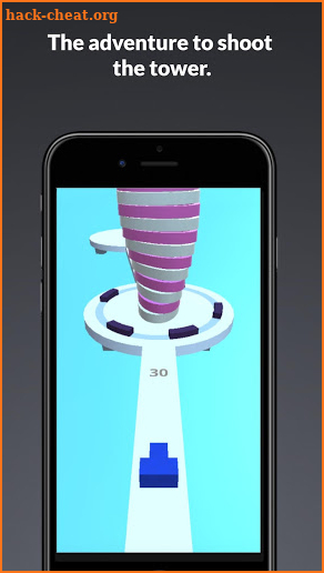 Fire Shot Game - Tower Ball Drop Game 3D screenshot