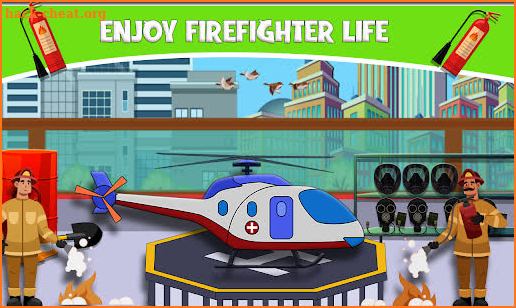 Fire Station Town Firefighter screenshot