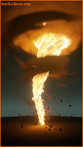 Fire Tornado live wallpaper screenshot