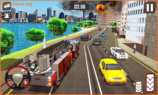 Fire Truck Driving Rescue 911 Fire Engine Games screenshot