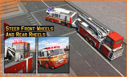 Fire Truck Driving School: 911 Emergency Response screenshot