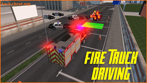 Fire Truck Driving Simulator screenshot