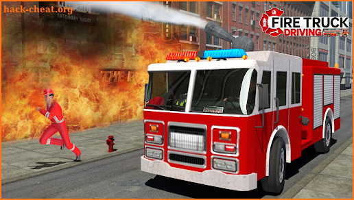 Fire Truck Driving Simulator:911 Fire Engine Games screenshot