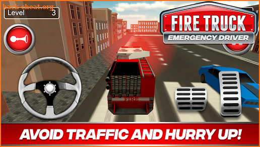 Fire Truck Emergency Driver screenshot