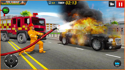 Fire Truck Rescue Driving 2019 screenshot