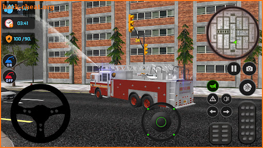 Fire Truck Simulator: City screenshot