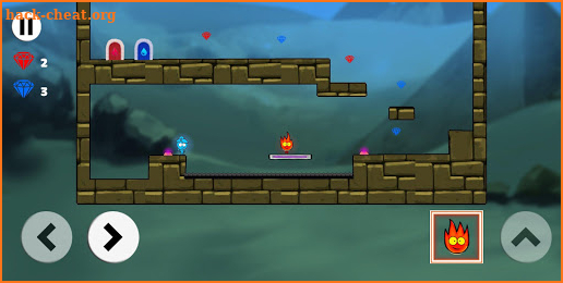 Fireboy Watergirl - Desert Temple screenshot