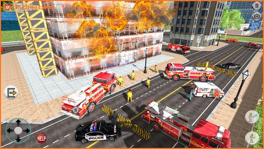 Firefighter 911 Emergency – Ambulance Rescue Game screenshot