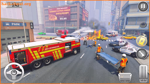 Firefighter Games : fire truck games screenshot