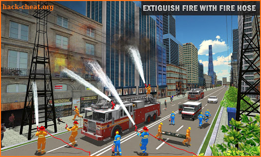 Firefighter Truck Simulator: Rescue Games screenshot