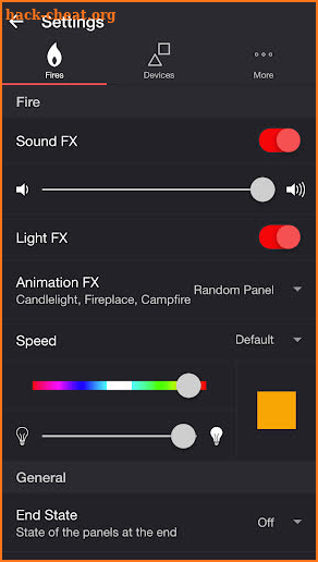 Firestorm for Nanoleaf screenshot