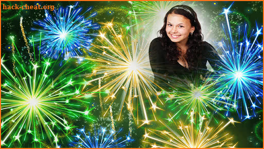 Firework Photo Frame 2019 screenshot