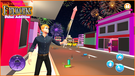 Fireworks Boy Simulator 2 - Dubai Edition screenshot