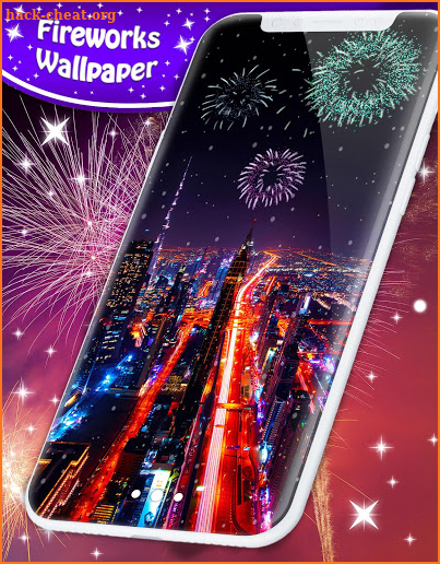 🎆 Fireworks Live Wallpaper ❤️ 2021 New Years Eve screenshot