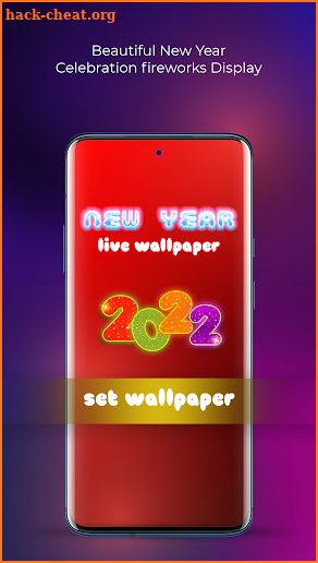 Fireworks New Year Wallpaper screenshot