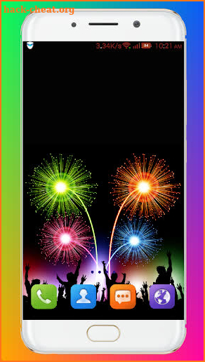 Fireworks Wallpaper screenshot