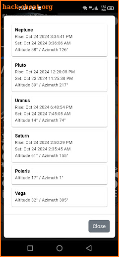 Firmament Trackers Flat Earth screenshot