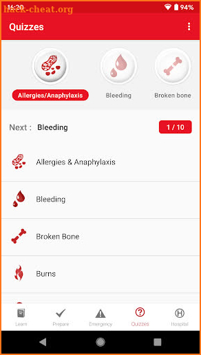 First Aid: American Red Cross screenshot