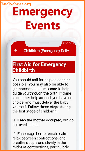 First Aid and Emergency Techniques screenshot