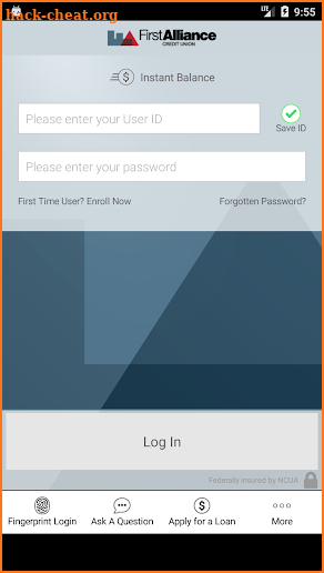 First Alliance Credit Union screenshot