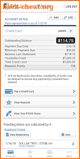 First Bankcard Mobile screenshot