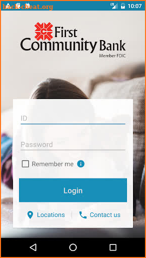 First Community Bank - Mobile screenshot