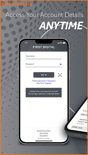 First Digital Card Mobile App screenshot