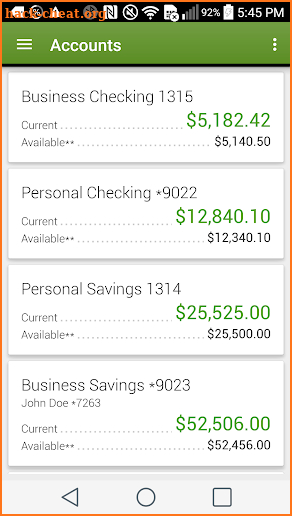 First Federal Mobile Banking screenshot