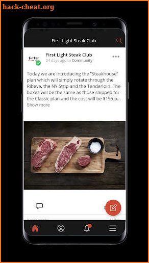 First Light Steak Club screenshot