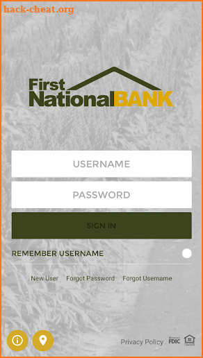 First National Bank at St. James screenshot