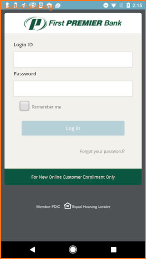 First PREMIER Mobile Banking screenshot