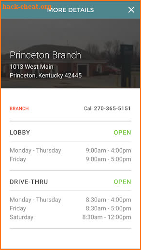 First Southern National Bank screenshot