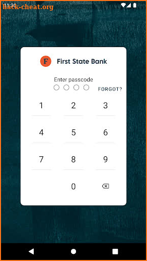 First State Bank screenshot