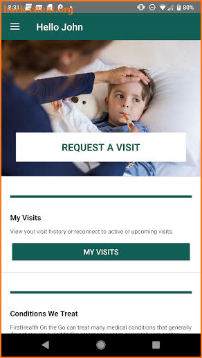 FirstHealth On the Go screenshot