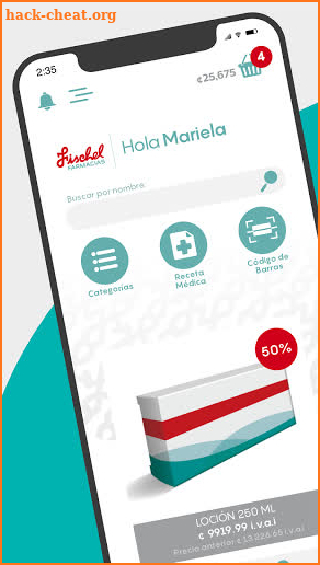 Fischel Farmacias screenshot