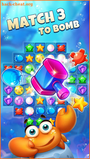 Fish Crush 2 - 2020 Match 3 Puzzle Free New screenshot