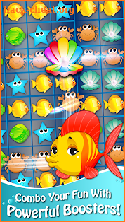 Fish Fantasy Match 3 screenshot