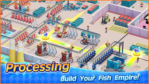 Fish Farm Tycoon: Idle Factory screenshot