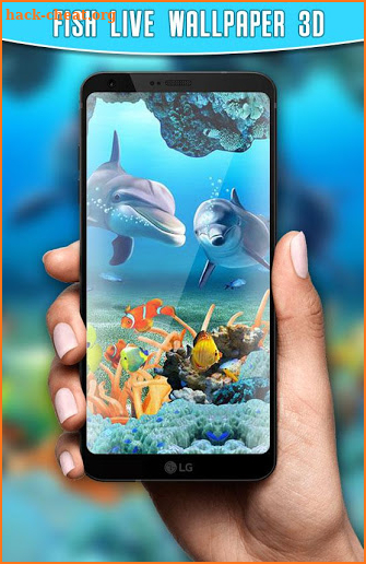 Fish Live Wallpaper 3D Aquarium Background HD 2018 screenshot