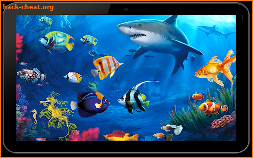 Fish Live Wallpaper 3D: Aquarium Phone Background screenshot