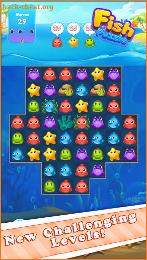 Fish Matching Puzzle - Free Crush Game screenshot