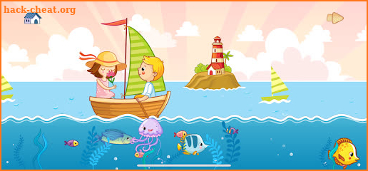 FISH sea animal games for kids screenshot