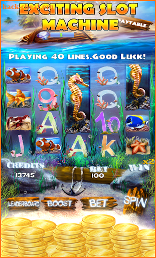 Fish Slots Machine screenshot